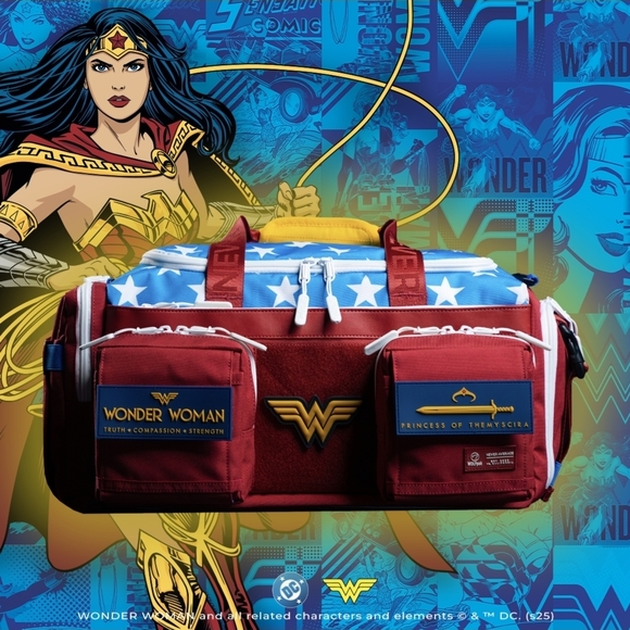 ISO Wonder Woman 30L Duffel Do Not Buy ISO - Picture 1 of 1